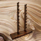Walker Wood Gifts sword stands Large Professional 9-Tier Katana Sword Stand Exotic Rosewood Collectors Gift