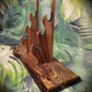 Rustic Live Edge 3 Tier Oak Zebra Wood Sword Display Stand Great Collectors Gift Walker Wood Gifts