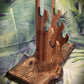 Rustic Live Edge 3 Tier Oak Zebra Wood Sword Display Stand Great Collectors Gift Walker Wood Gifts