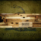 Walker Wood Gifts Traditional Don't Tread On Me Lever Action Henry Rifle Display Cabin Acacia Gun Rack Cabin Décor Collectors Gift