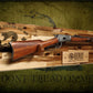 Walker Wood Gifts Traditional Don't Tread On Me Lever Action Henry Rifle Display Cabin Acacia Gun Rack Cabin Décor Collectors Gift