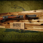 Walker Wood Gifts Traditional Don't Tread On Me Lever Action Henry Rifle Display Cabin Acacia Gun Rack Cabin Décor Collectors Gift