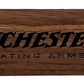 Walker Wood Gifts Winchester Gun Rifle Plaque Pyrography Wood Burned Rustic Walnut Cowboy Décor