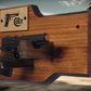 walkerwoodgifts Gun Display Rustic Knotty Pine 1911 Government Colt 45 Pistol Wall Mount Display Collectors Gift