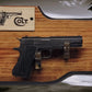walkerwoodgifts Gun Display Rustic Knotty Pine 1911 Government Colt 45 Pistol Wall Mount Display Collectors Gift