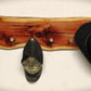 walkerwoodgifts Hat & Coat Rack Live Edge Knotty Red Cedar Hat Coat Rack Black Shotgun Shell Pegs Special Request