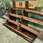 walkerwoodgifts sword display 3 Tier Rustic Live Edge Black Walnut Japanese Samurai Sword Display Stand Collectors Gift