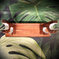 walkerwoodgifts sword display Beautiful Unique 2 Tier Red Cedar & Rosewood Sword Stand Display Collector Gift