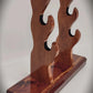 walkerwoodgifts sword display Stunning Rustic 3 Tier Red Cedar Cherry Samurai Sword Display Stand Perfect Collectors Gift