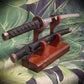 walkerwoodgifts sword display Traditional Minimalist 2 Tier Teak and Padauk Sword Display Stand Collector Gift