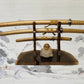 walkerwoodgifts sword display Unique Live Edge Walnut 3 Tier Display Stand Samurai Perfect Collectors Gift