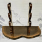 walkerwoodgifts sword display Unique Live Edge Walnut 3 Tier Display Stand Samurai Perfect Collectors Gift
