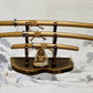 walkerwoodgifts sword display Unique Live Edge Walnut 3 Tier Display Stand Samurai Perfect Collectors Gift