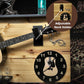 walkerwoodgifts GUITAR WALL HANGER, Guitar Display, Aspen Wood Guitar Display Wall Rack Shelf & Guitar Clock, Musical Instruments, Guitar Player Gift