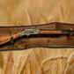 walkerwoodgifts Home & Garden Rustic Live Edge Walnut Gun Rack Designed for Lever Action Rifle Wall Mount Display Western Decor