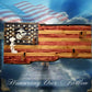 walkerwoodgifts USMC FALLEN SOLDIER 2 Place Gun Rack Lever Action Double Barrell Display Winchester Henry Rifle Gift